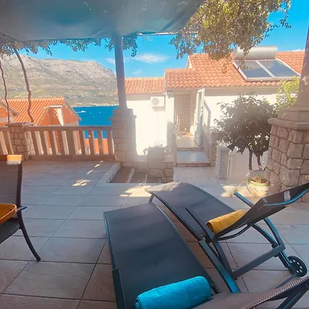 Sea View, Terrace, Parking Near Korčula